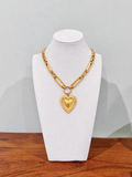 HEART CHUNKY NECKLACE