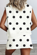 Polka Dot Skort Set