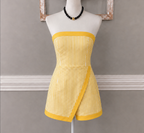 Saffron romper Gameday skirt