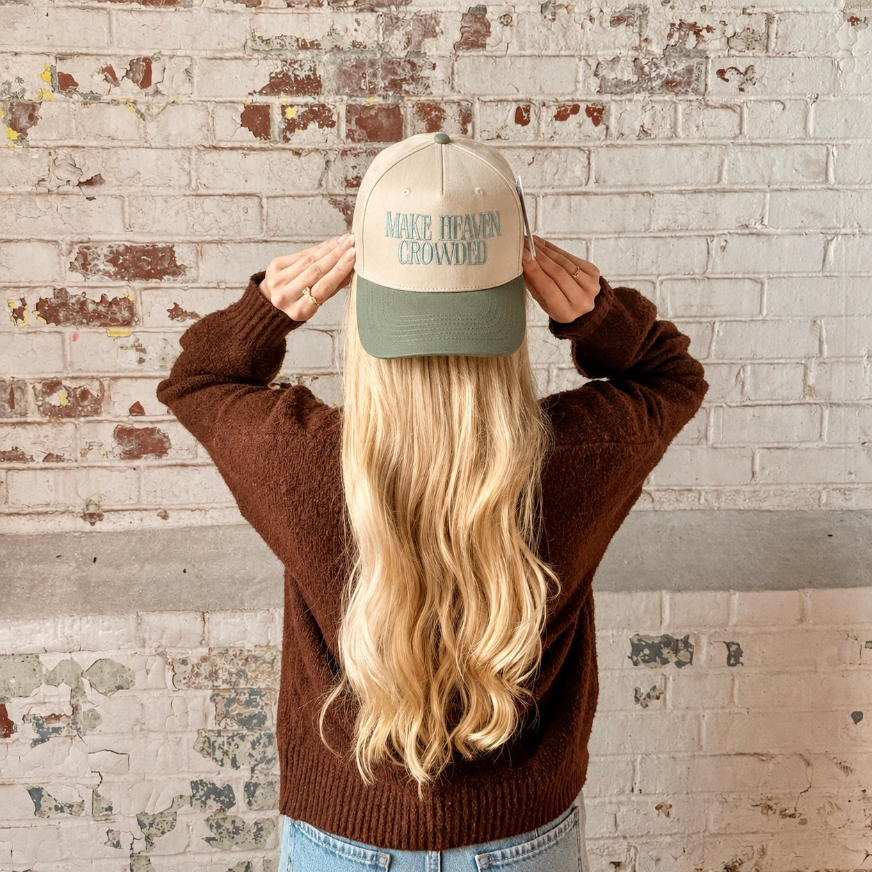 MAKE HEAVEN CROWDED HAT