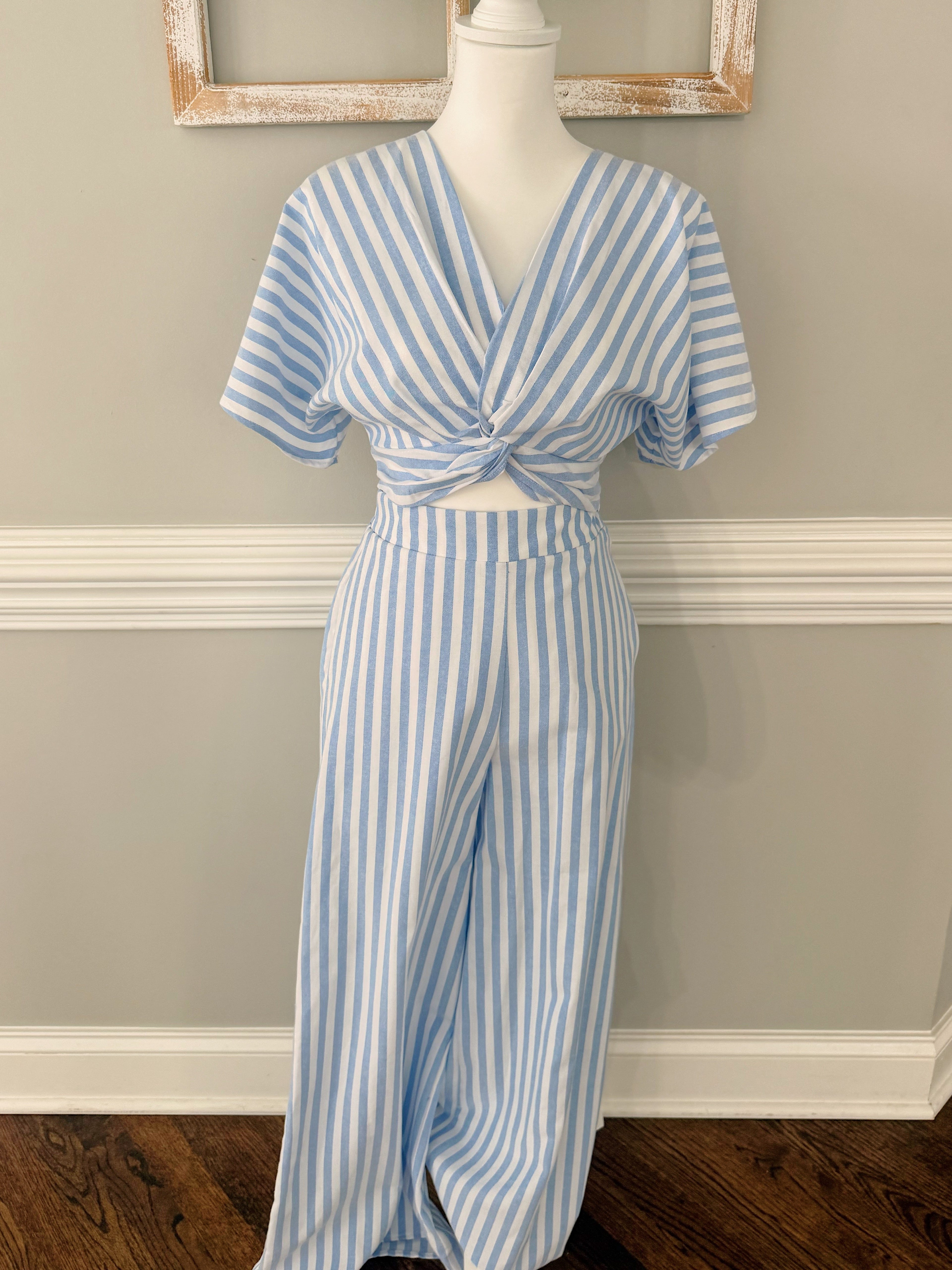 Twist Front Top & Pants