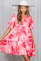 Jane Floral Baby Doll Dress