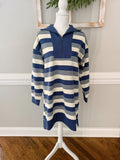 Paige Stripe Zip Up Dress