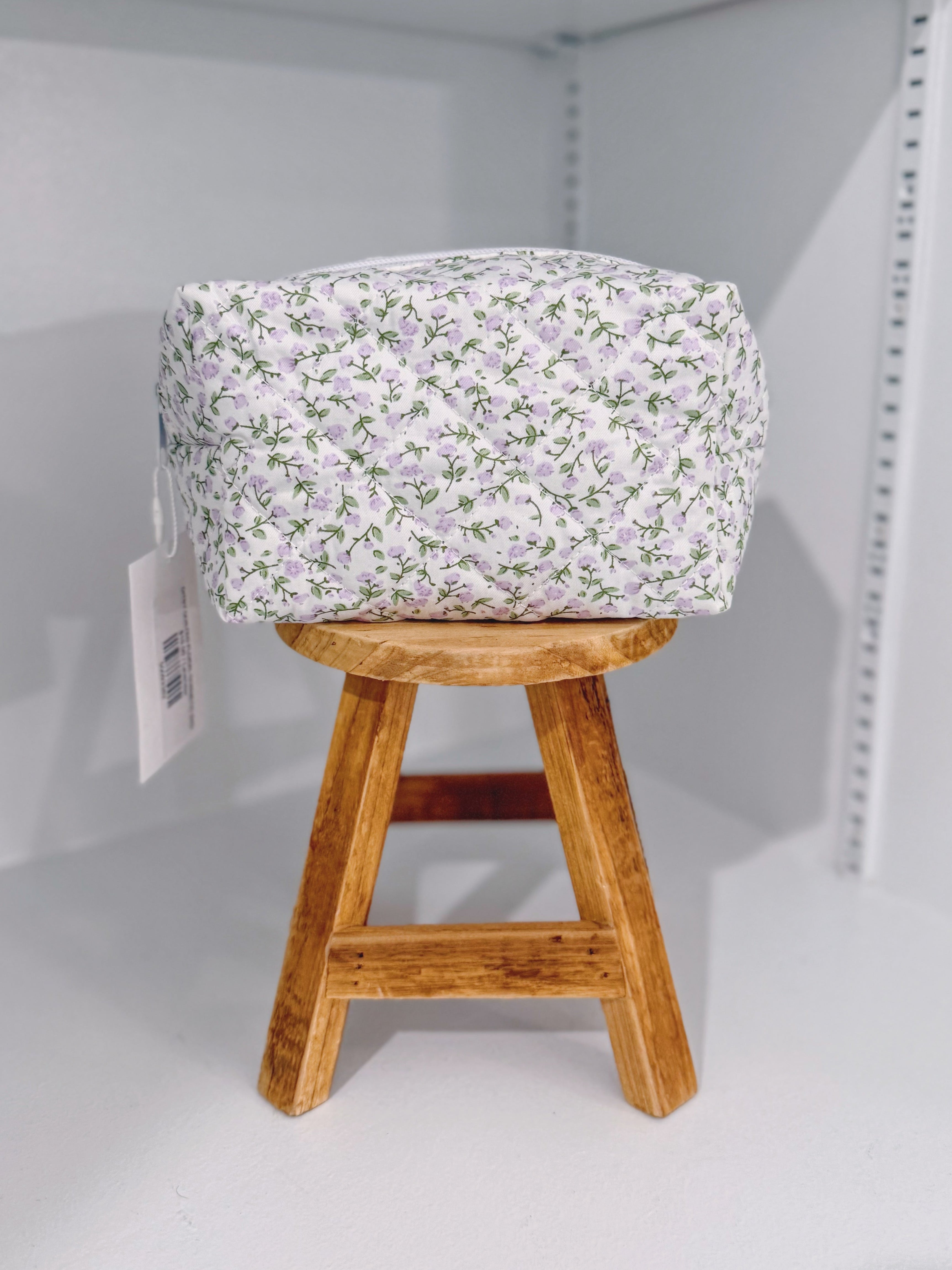 DITSY QUILTED FLORAL COSMETIC BAG