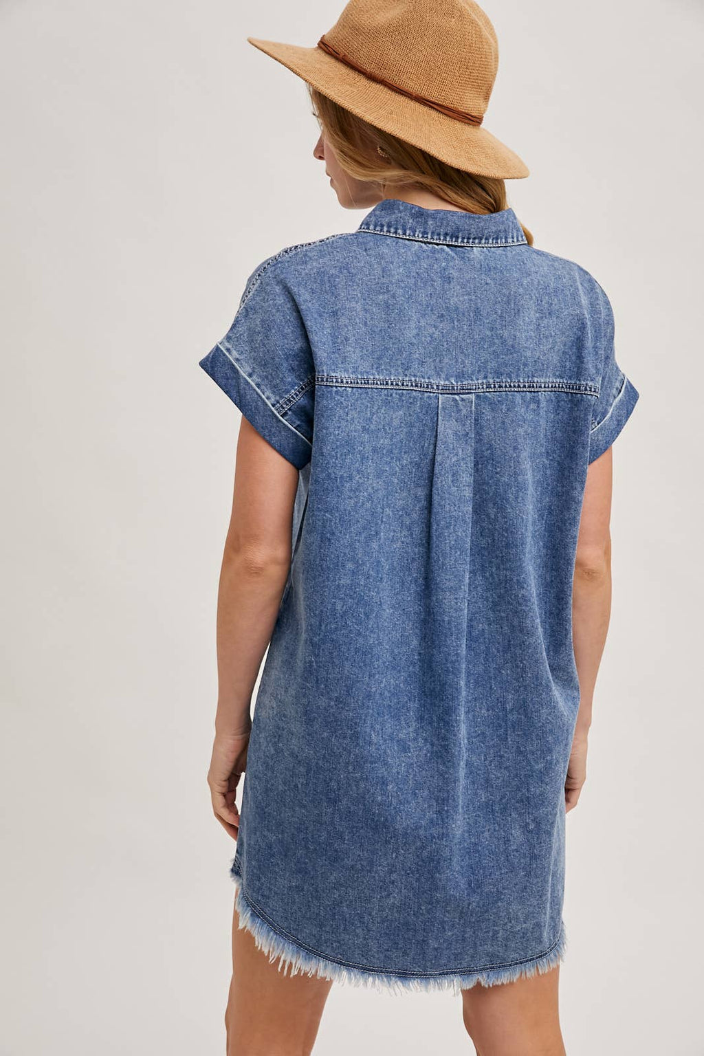 Ella Denim Shirt Dress