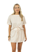 Kendall Beige & White Set