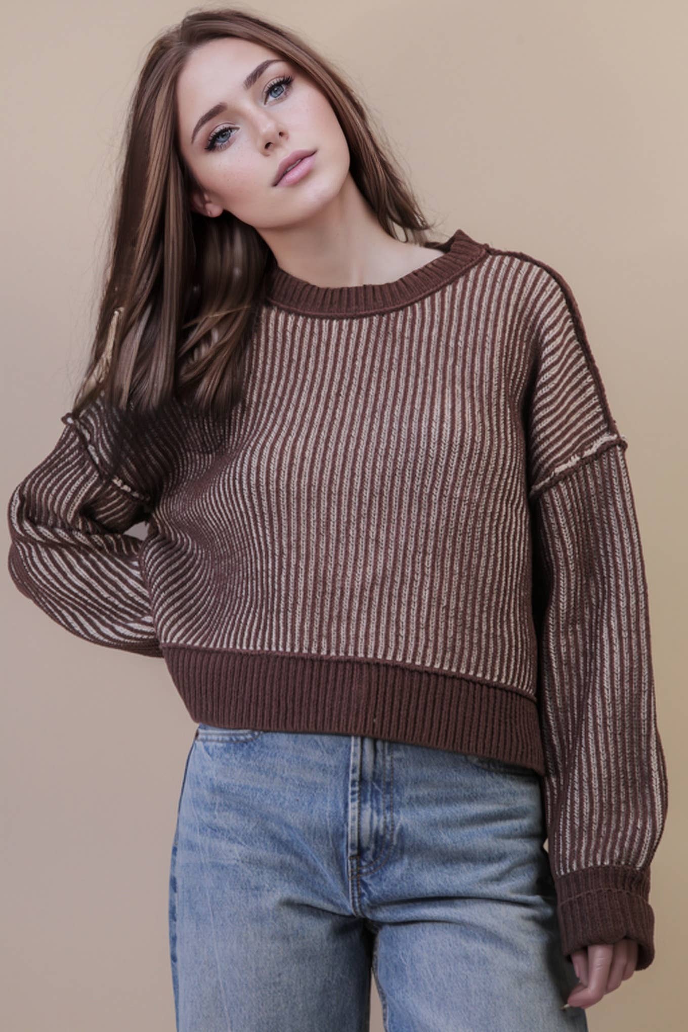 Eve Stripe Sweater