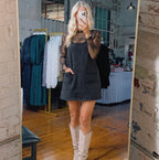 Faith Denim Overall Dress