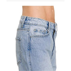 Ren Cuffed & Wide- Leg Jeans