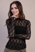 Lina Mesh Lace Top