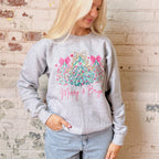 Christmas Sweatshirt Merry & Bright
