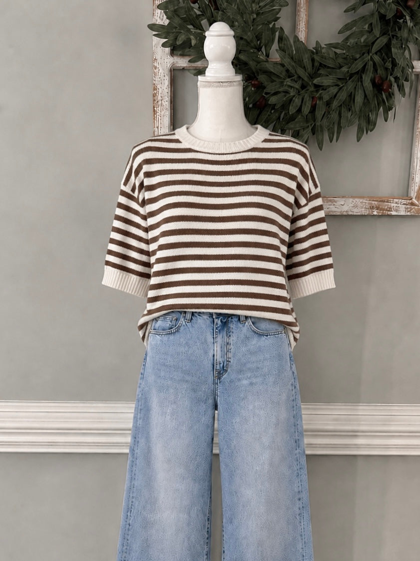 JULIA STRIPE SWEATER