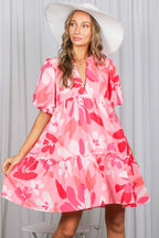 Jane Floral Baby Doll Dress