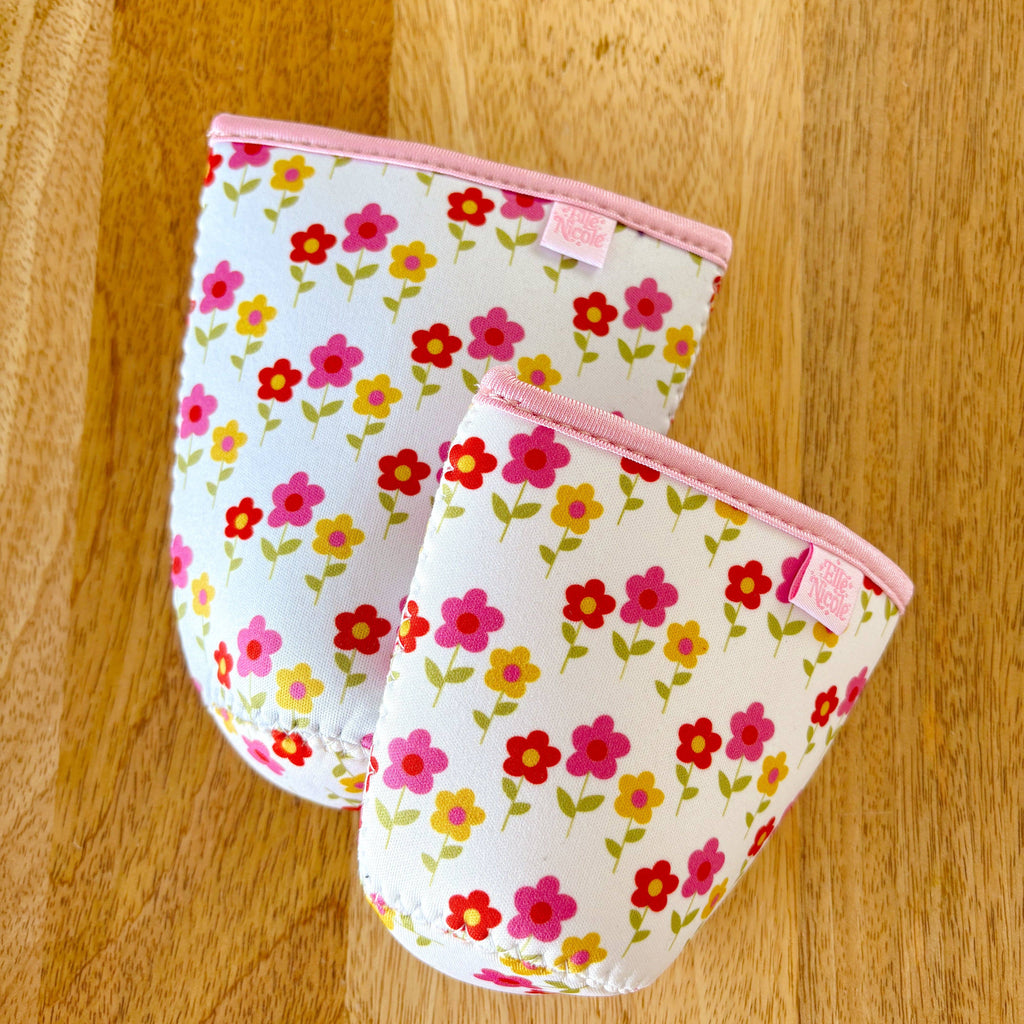 Coffee Cup Cover - Mod Floral