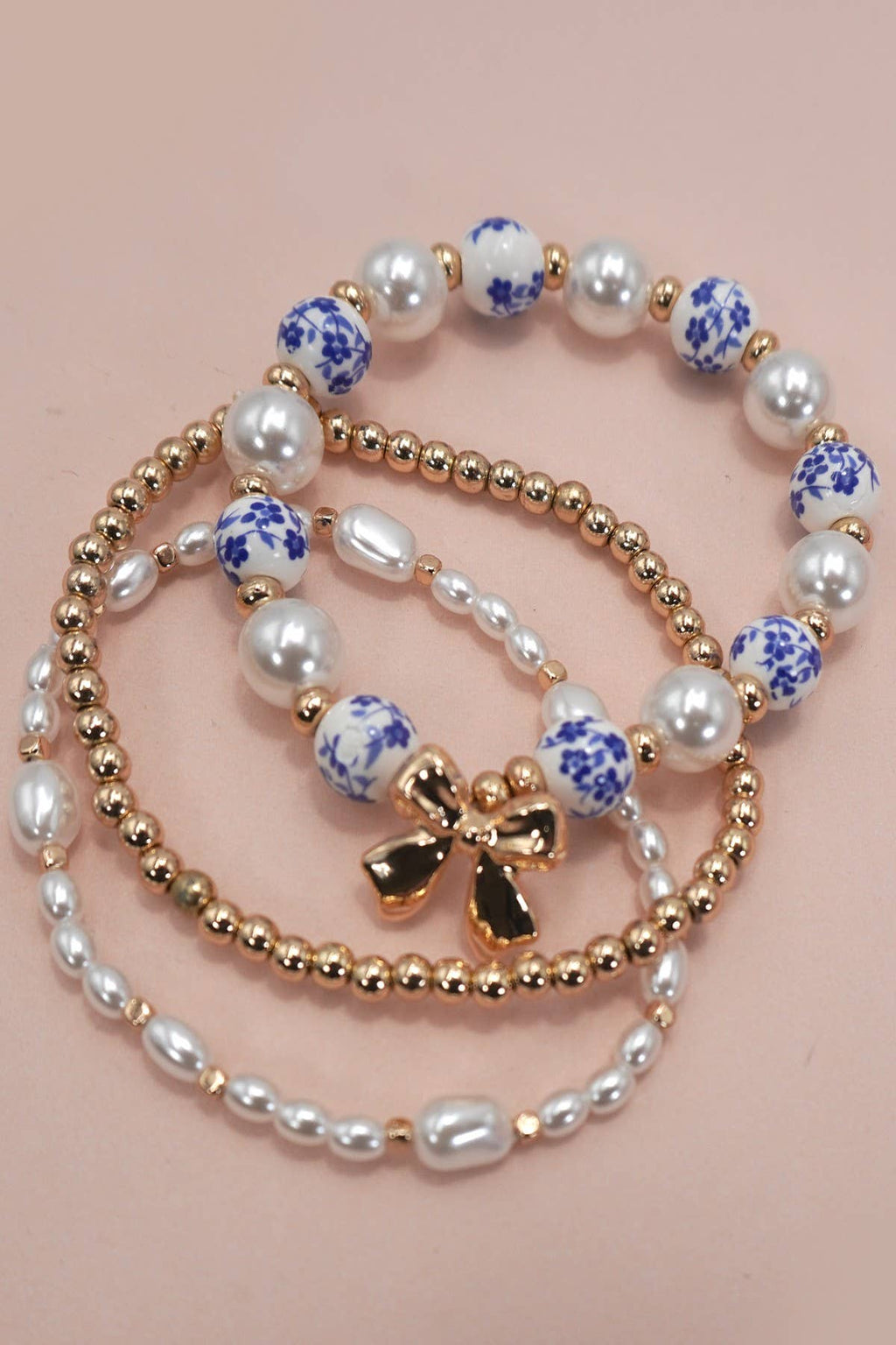 BLUE CERAMIC PORCELAIN BRACELET