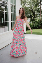 Whimsical Roses Floral Dress