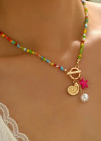 Beaded Starfish Necklace