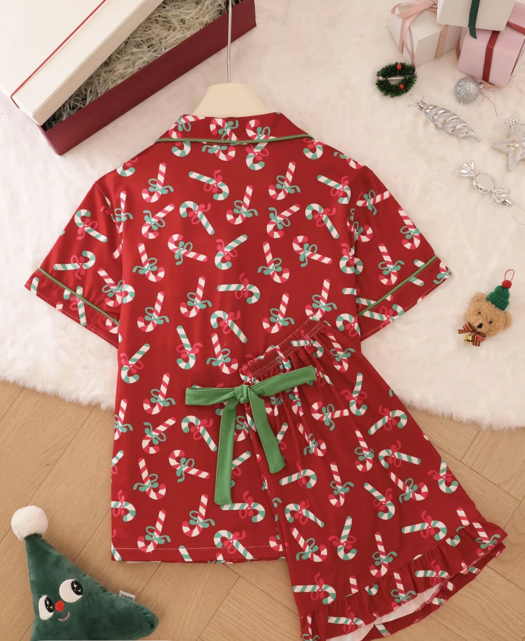 Christmas Pajama Set - Red