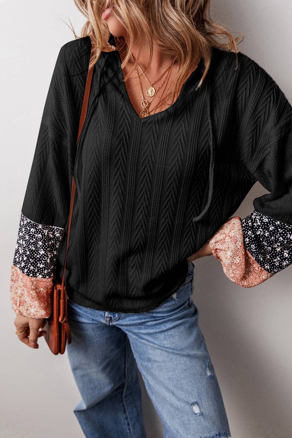 Leah Drawstring Blouse