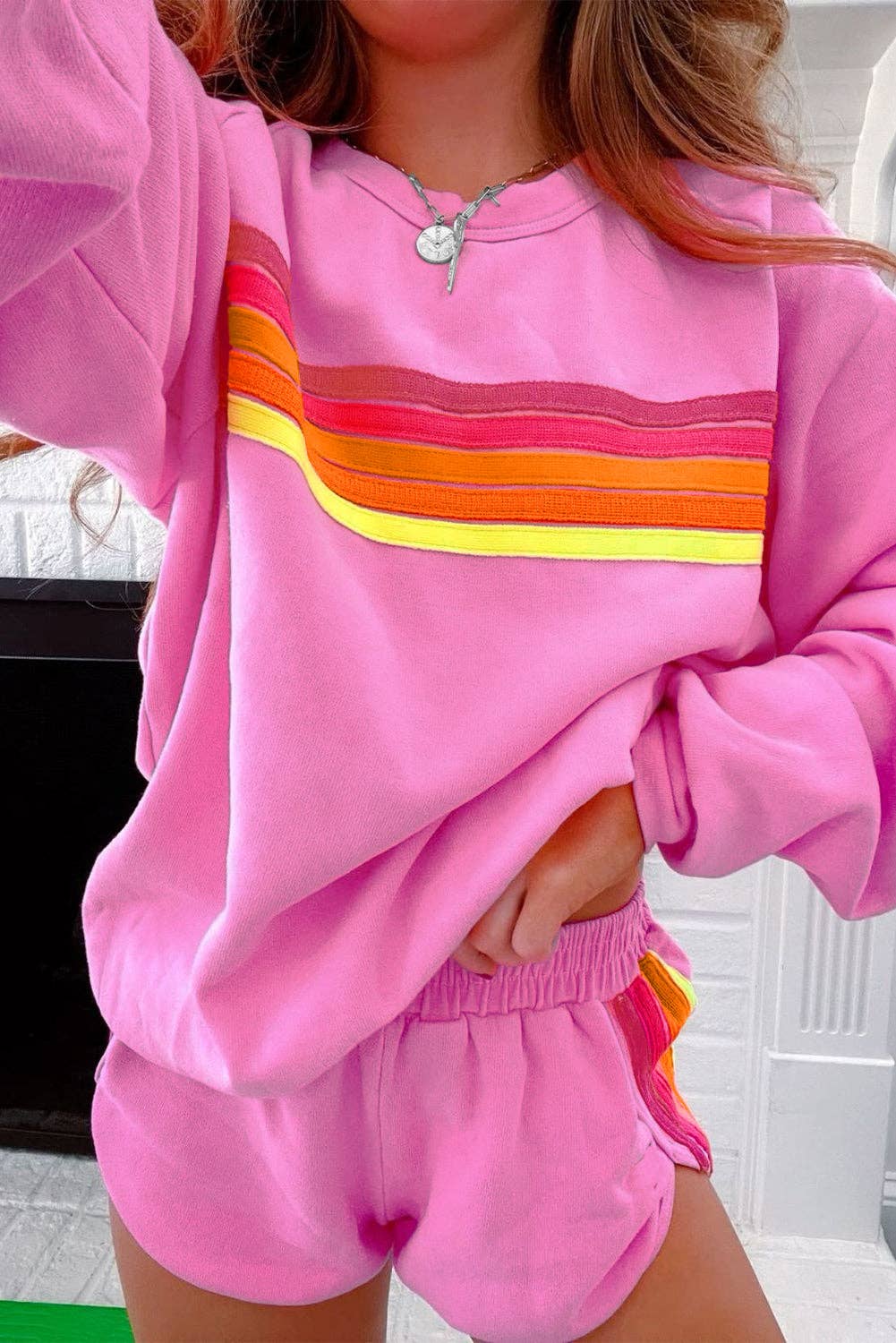 Skye Pullover Short Set
