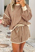 Gingham Skort Set