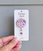 Floral Badge Reels: Lilac Floral