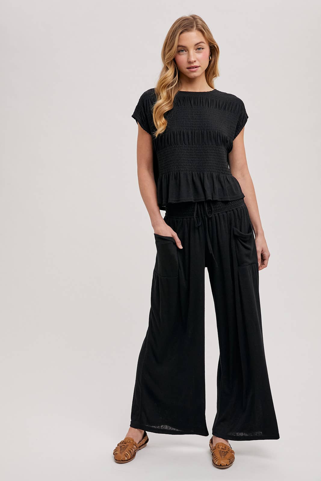 River Wide Pants Set
