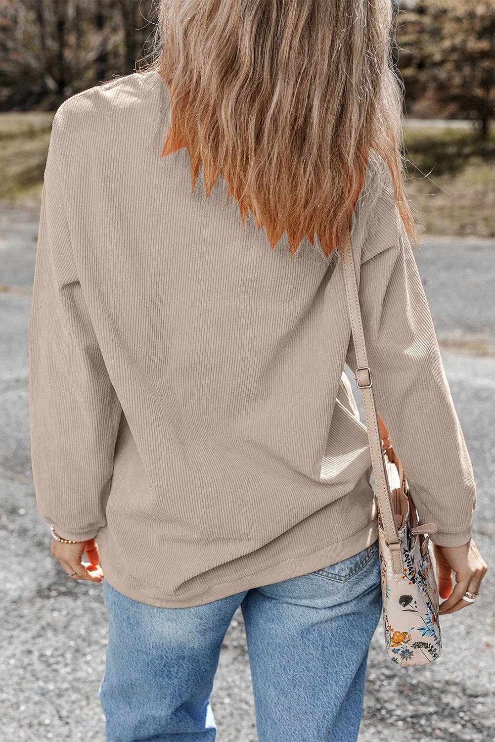 Texture Game Day Embroidered Sweatshirt