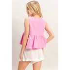 Beryl Lace Tie Top