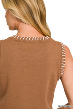 Kendall Stitch Sweater Vest