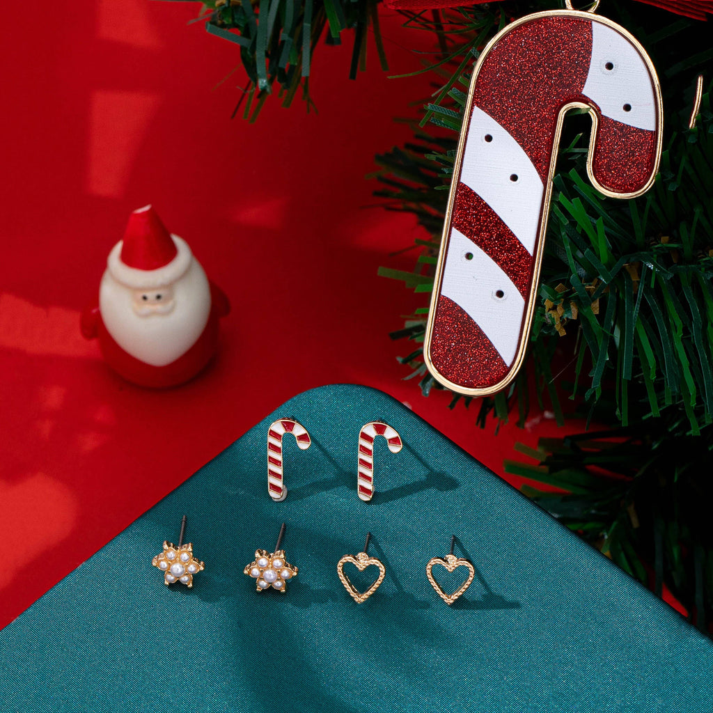 Christmas Trio Earring & Ornament Set