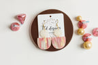 Pinkilicious Acrylics Earrings