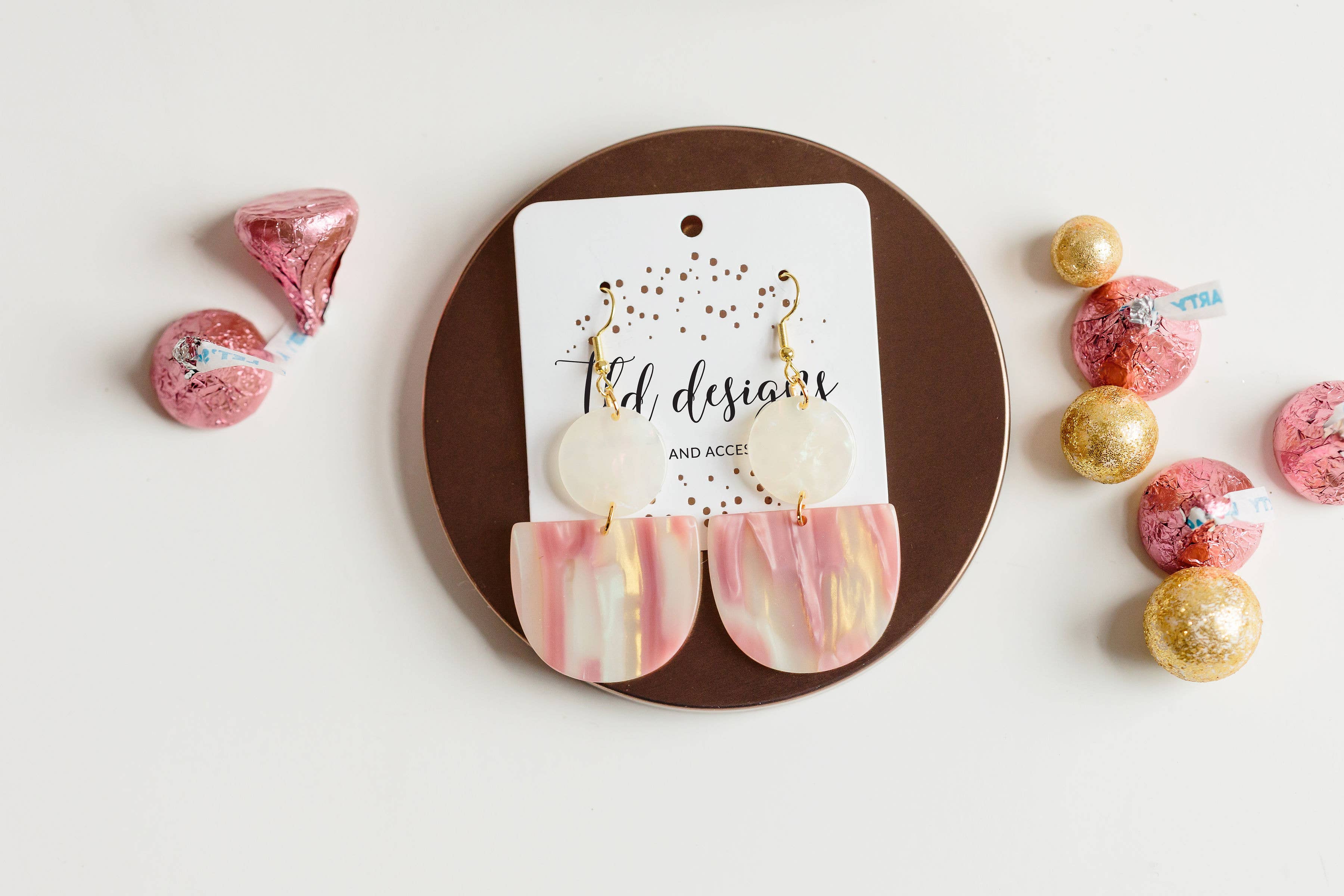 Pinkilicious Acrylics Earrings