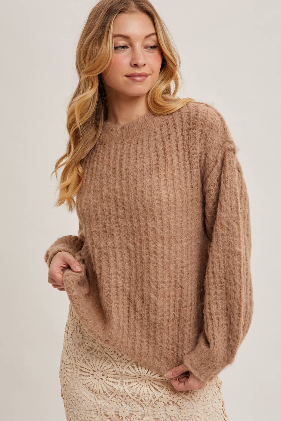 Briar Waffle Sweater