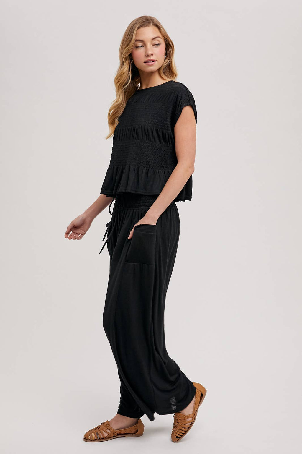 River Wide Pants Set