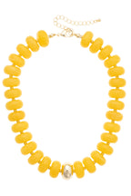 San Sebastian Beaded Resin Necklace