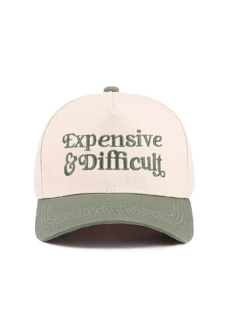 EXPENSIVE & DIFFICULT HAT