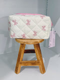 BOW COSMETIC POUCH BAG