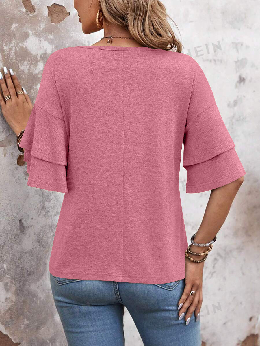 Summer Ruffle Top