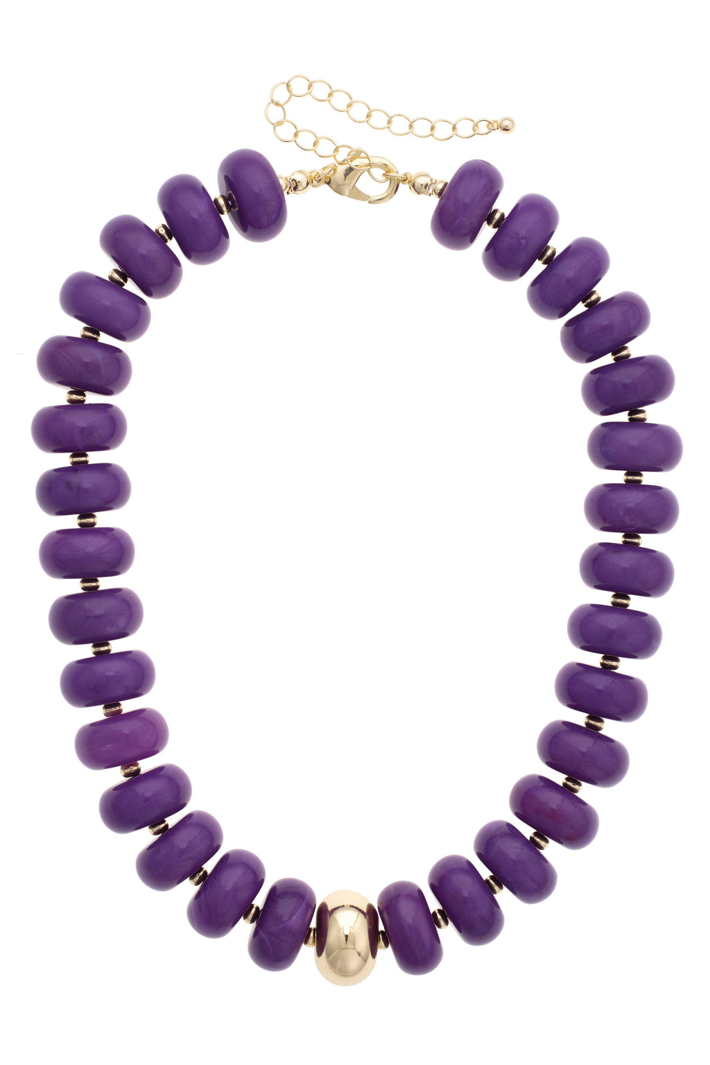 San Sebastian Beaded Resin Necklace