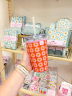 Coffee Cup Cover - Boho Florals