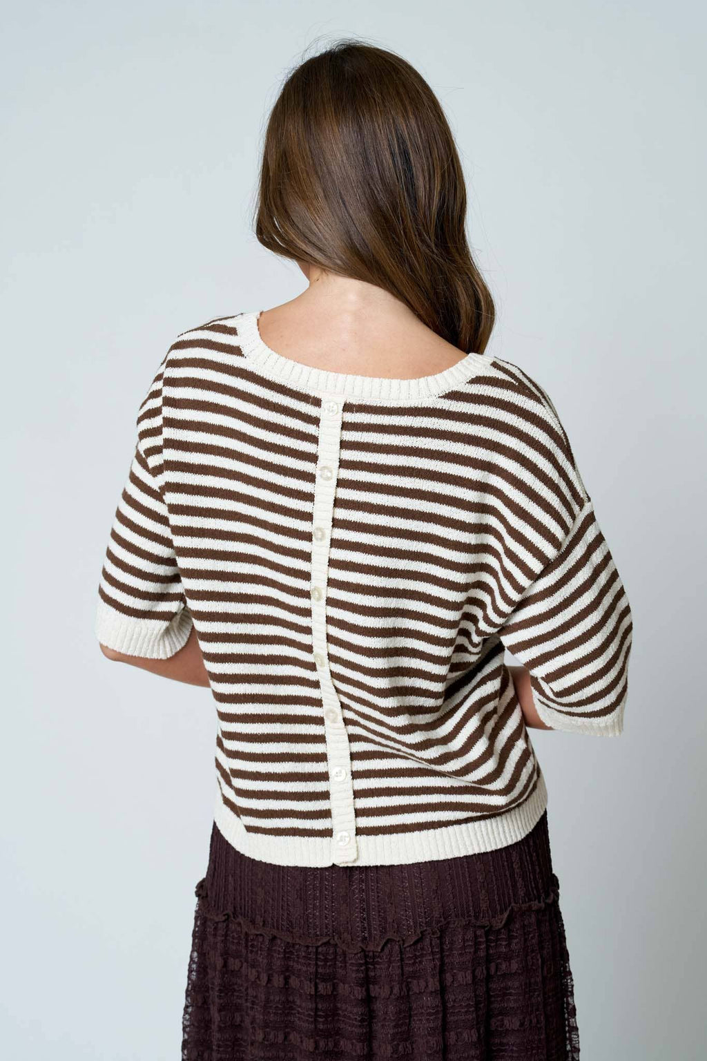 JULIA STRIPE SWEATER