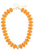 San Sebastian Beaded Resin Necklace