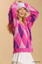 Argyle Cardigan
