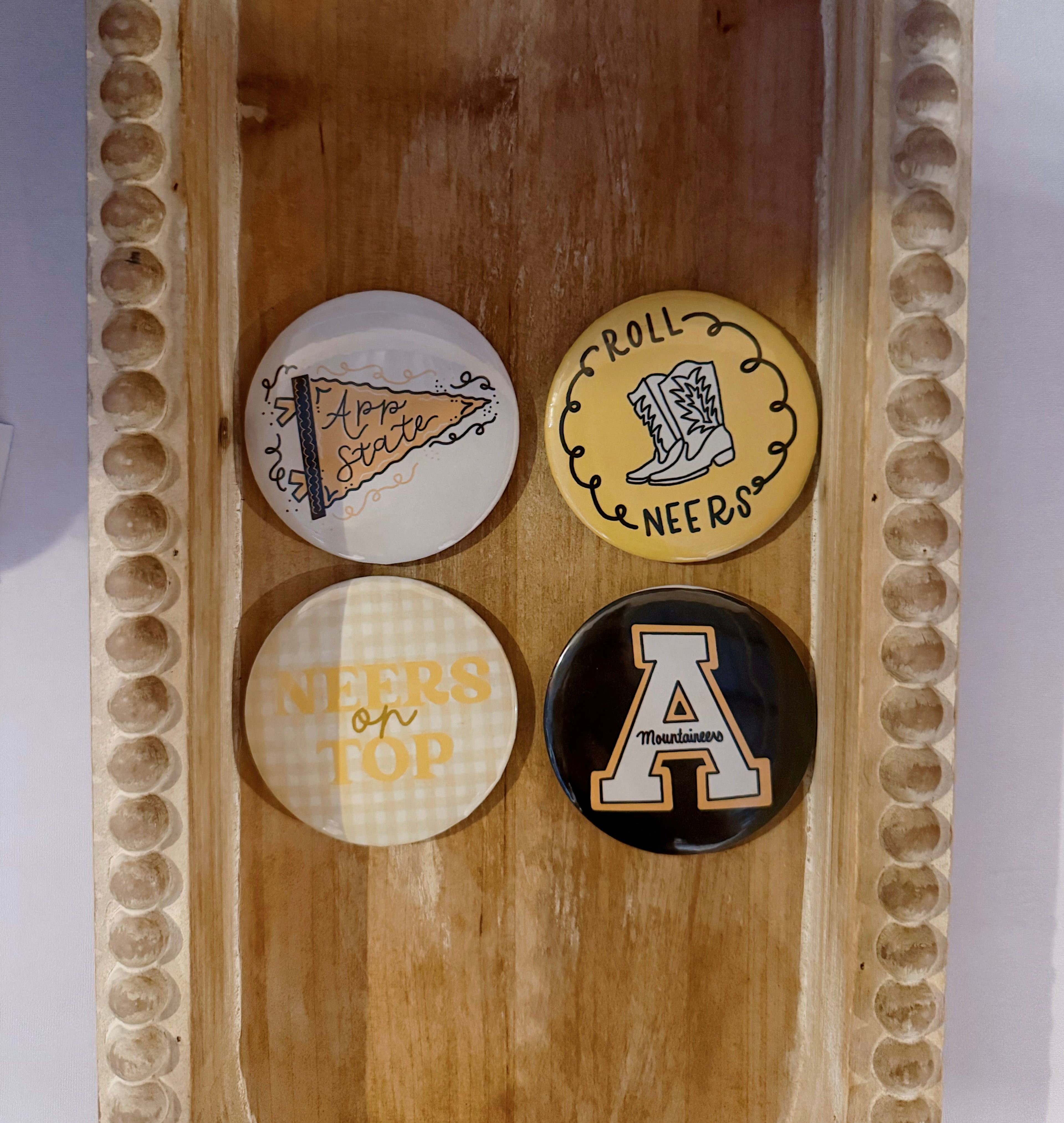 Appstate Gameday Pins