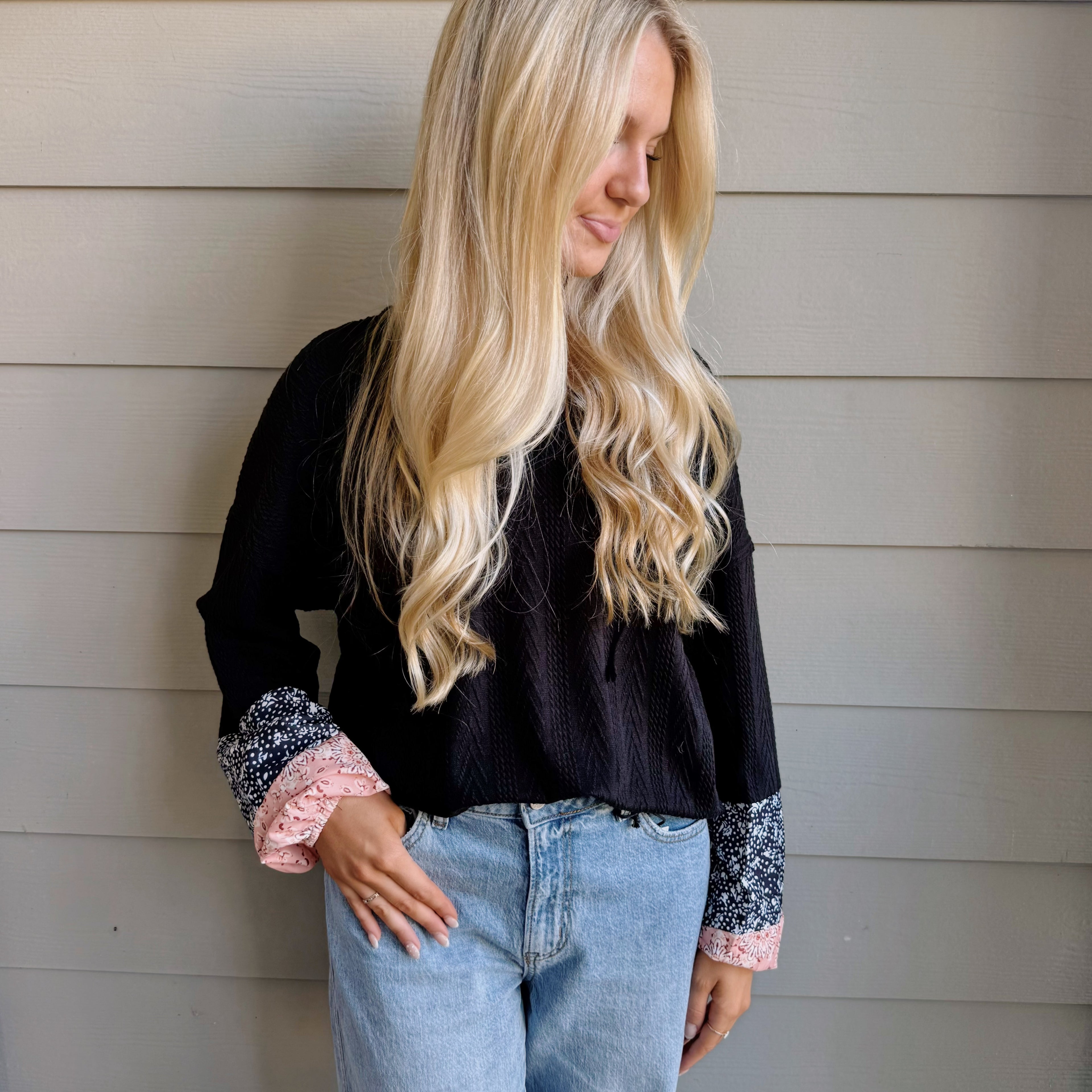 Leah Drawstring Blouse