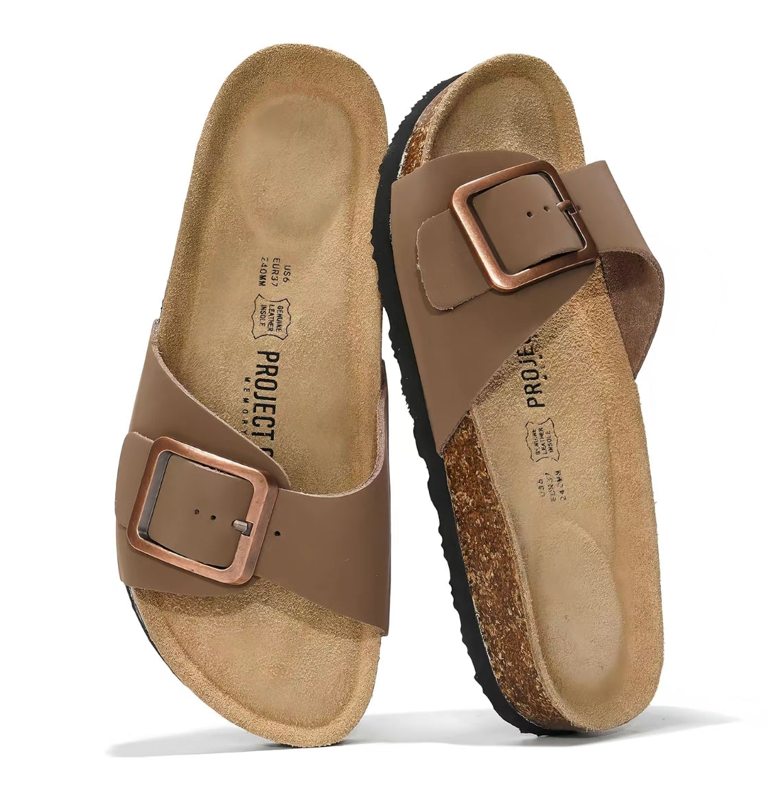 Buckle Slide on Sandals