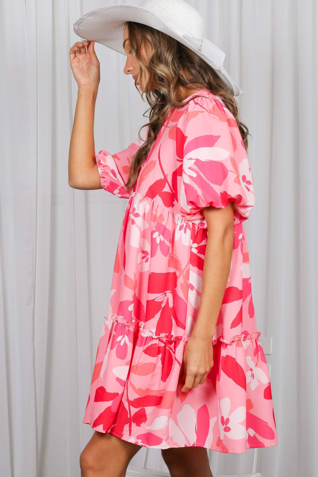 Jane Floral Baby Doll Dress