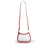 NC State Wolfpack Sara Clear Purse with Skinny Scarf