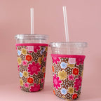Coffee Cup Cover - Caroline's Cosmos